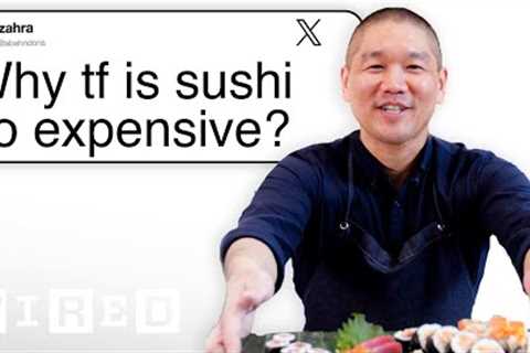 Sushi Chef Answers Sushi Questions From Twitter | Tech Support | WIRED