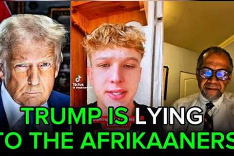 Whites in America REACT NEGATIVELY to the White South Africans brought in by Trump.