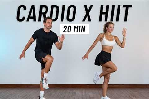 20 MIN INTENSE HIIT WORKOUT - Full Body, No Equipment, Calorie Burn