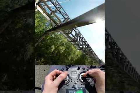 Dancing with the beams #fpv #freestyle #drone #bando
