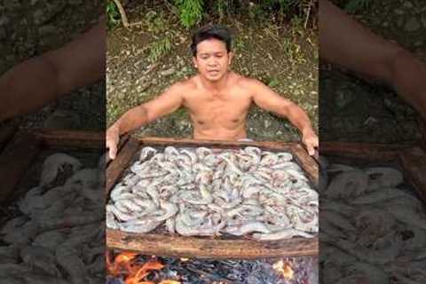Grilling Bunch of Shrimps! 🦐🍤🔥