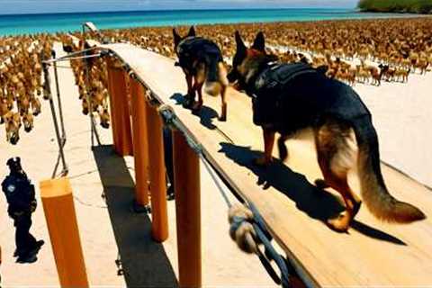 Top BEST Dog Training Techniques , Training Dogs for Sea Combat. #dogtraining #germanshepherd