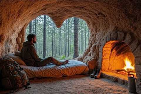 I built a special safe haven for jungle survival skills