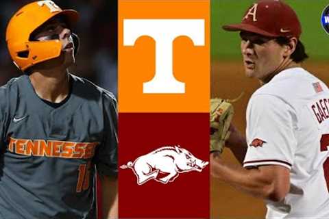 #17 Tennessee vs #8 Arkansas (G1) | 2025 College Baseball Highlights