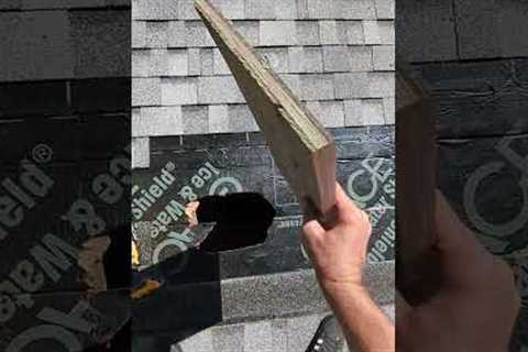 How To Patch A Hole In A Shingle Roof