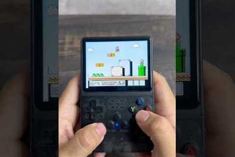 This tiny console R36S lets you play over 15,000 retro games! 💥✨🎮🕹️ #retrogamer #retrogames