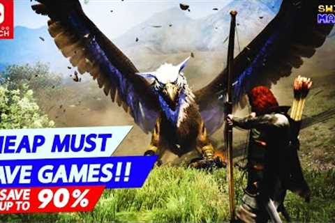 30 CHEAP Must-Have Nintendo Switch Games on SALE Now!
