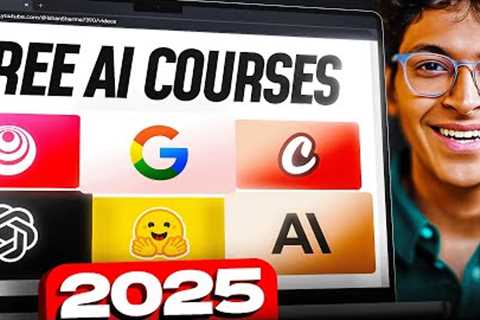 10 FREE AI Courses for Absolute Beginners in 2025