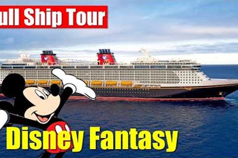 Disney Fantasy | Full Walkthrough Tour & Review | Disney Cruise Line