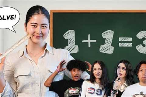 We went BACK TO SCHOOL?! (Math class, English, challenges)