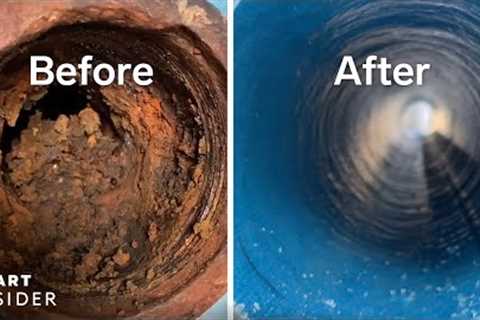 How Pipes Are Professionally Cleaned and Relined | Art Insider