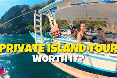 Private Island Hopping Tour A in EL NIDO Philippines with APE Tours 🇵🇭