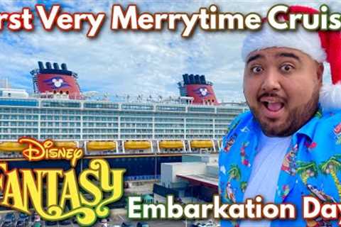Disney Fantasy Very Merrytime Western Caribbean Cruise 2022! Disney Cruise Line Embarkation Day 2022
