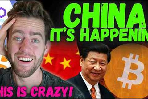 HUGE CHINA BITCOIN NEWS!!