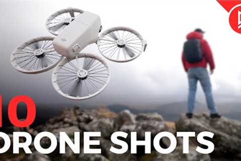 Master 10 Cinematic Drone Shots Perfect for Solo Filmmakers!