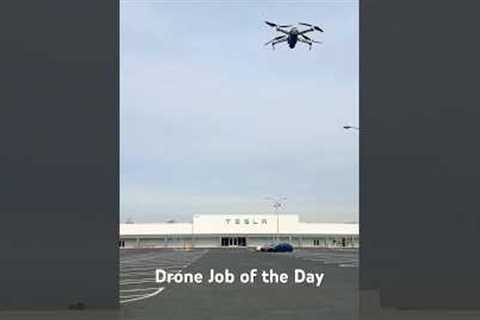 Dronespeare’s Drone Job of the Day | December 8th, 2024 #drone #realestate #tesla #shorts #dji