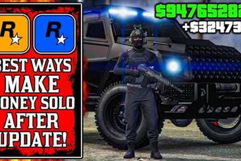 THIS IS TOO EASY! BEST WAYS To Make Millions SOLO After UPDATE in GTA Online! (GTA5 Fast Money)