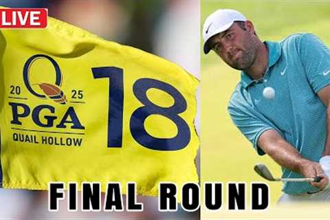 🔴Live PGA championship 2025 :Scottie Scheffler surges atop leaderboard as tournament final round