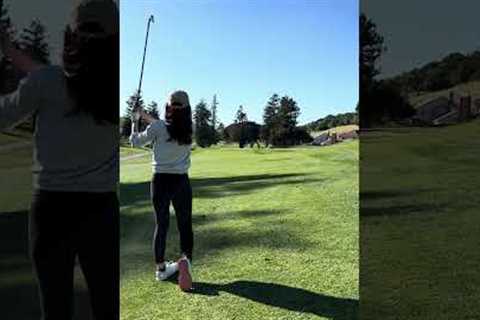 Got a mini divot there #golf #golfing #golflife #golfswing #golfcourse #golfer #shorts #golfshorts