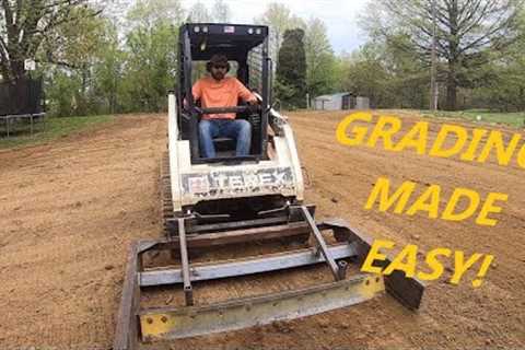 Building a Skid Steer Land Plane / Land Leveler with CAT Parts