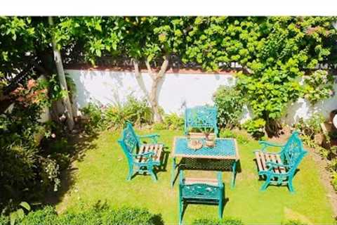 Small Garden Ideas For Home / Beautiful Tiny Garden / Flowers / Furniture / Modern Garden #plants