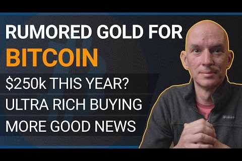 Is GOV About To Sell Gold &amp; Buy BITCOIN? Billionaires Buying BTC! Miners vs Bitcoin!