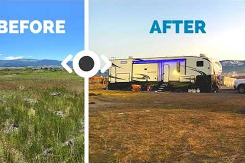 How To Live In An Rv on Your Own Land