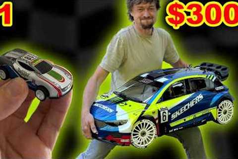 $1 vs $3000 Giant Petrol RC Rally Car