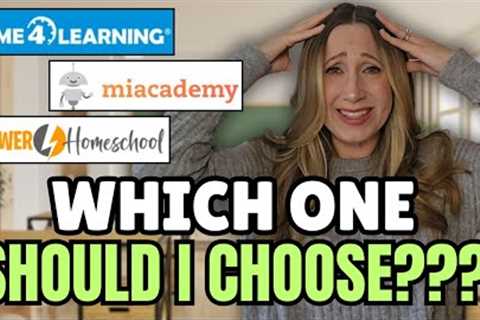 Miacademy VS Time4Learning VS Power Homeschool - Which is the BEST Online Homeschooling Program???