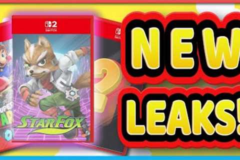 NEW Nintendo Switch Leaks Appear! | Star Fox &amp; HUGE Third Party &amp; MORE!