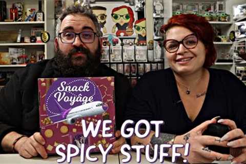 Snack Voyage Mystery International Food Subscription Box!