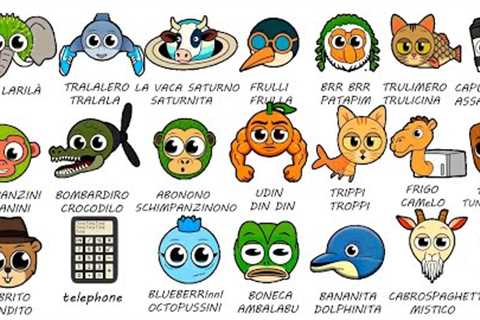 Every Incredibox ITALIAN BRAINROT Characters in 8 Minutes