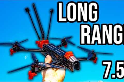 The Ultimate 7.5 Long Range FPV Drone With DJI O4 Pro! Geprc MOZ7 V2 Review