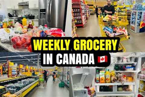 Weekly Grocery With 4 Kids 🧒 Cheapest Grocery Store In Canada 🇨🇦