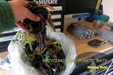 Recycling Soft Plastic Baits - Soft Plastic Lure Making