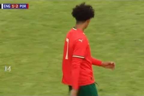 Cristiano Ronaldo Junior vs England U15 16/5/25