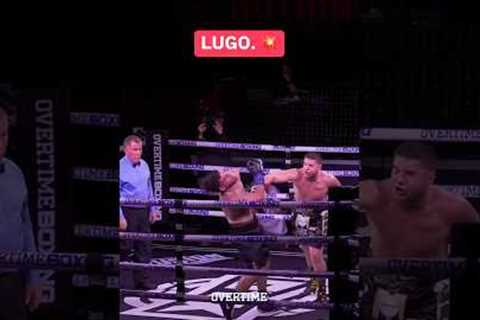 DAMN! | Nathan Lugo had a CRAZY knockdown last fight! #shorts #boxing #trending
