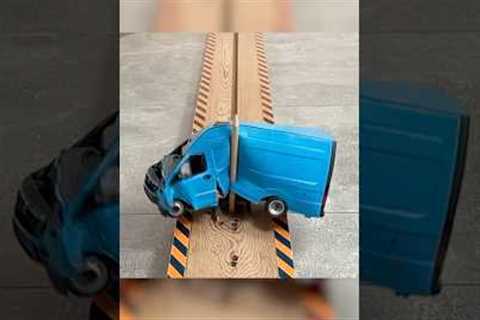 RC Mercedes Sprinter Crash Test Which is SAFER?