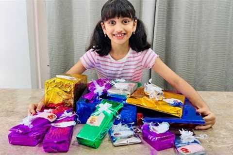Unboxing Ammu’s Birthday Gifts 🎁 | Hilarious🤣Challenge Inside! 😂 | V5 Family Show