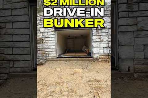 $2,000,000 DRIVE-IN Bunker from ATLAS #atlassurvivalshelters