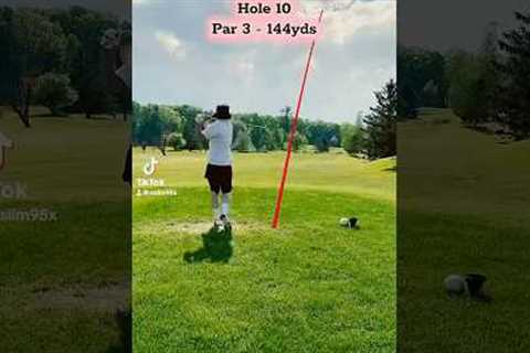 Hole 10 at Hidden Meadows Golf Course in upstate NY