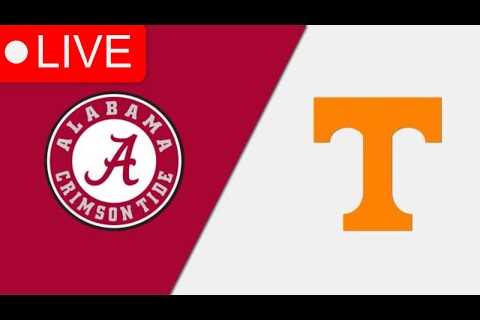 Alabama vs Tennessee LIVE | College Baseball 2025