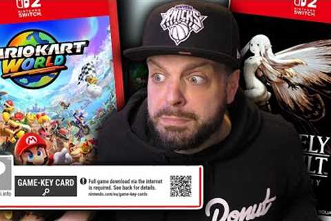 Nintendo's Response To Game Key Cards For Switch 2 Isn't Great