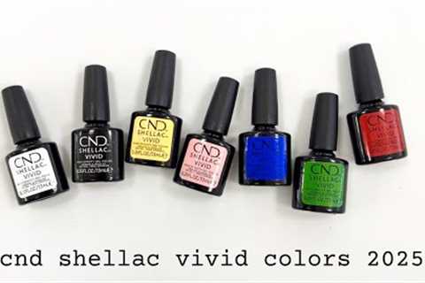 CND Shellac Vivid Collection surprised me!