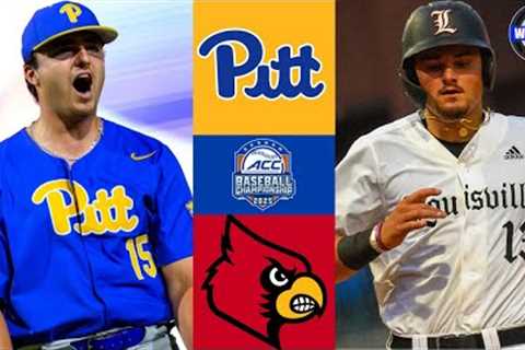 #15 Pitt vs #10 Louisville (CRAZY GAME!) | Opening Round | 2025 College Baseball Highlights