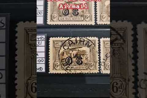 1931 Australian 6d Brown Official Service (OS) Postage Stamp from my Collection