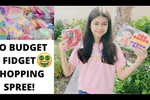 NO BUDGET FIDGET TOY SHOPPING CHALLENGE!! $$$