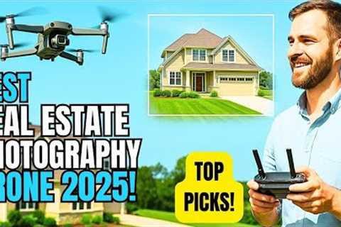 Top 5 Best Drone For Real Estate Photography 2025!🔥🔥👍