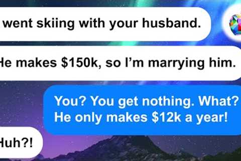 【Apple】An acquaintance sets her sights on my husband and his fortune... or so she things LOL.