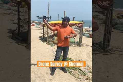 #Drone #Survey at TVH Ouranya Bay, Padur #Chennai | Coastal Aerial Photography
